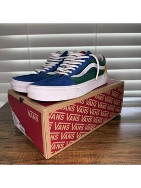Vans Old Skool Multi-Color Laced Sneakers